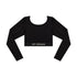 CROP TOP NEGRO BREW AP CROWN